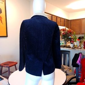 Boys Oscar de la Renta blazer, sz 10y, navy blue 100% cotton